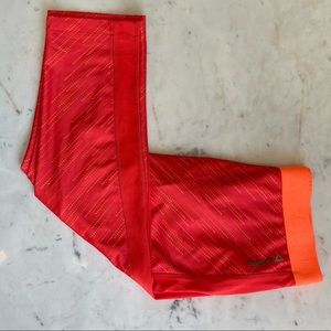 2/$20 Reebok Quarter Leggings, M